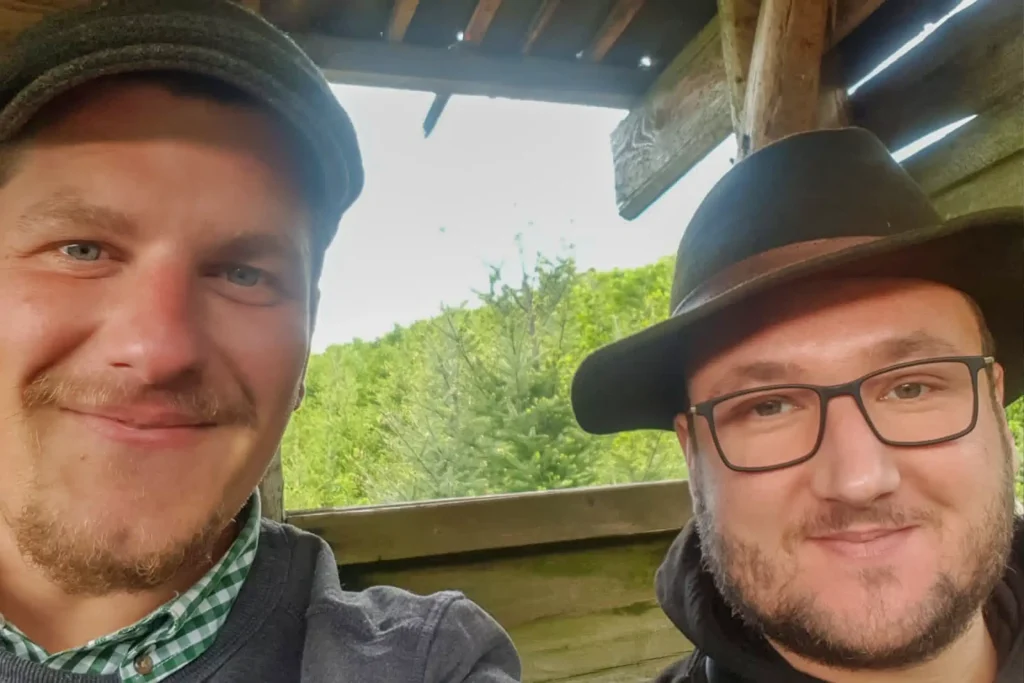 Die Forstify Gründer Marco Hartmann und Christian Kaulich